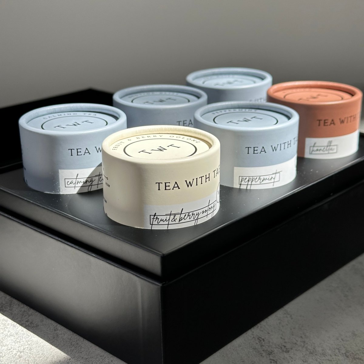 Calming Escapes: Tea Bento Box | 6 - pack - Tea with Tae