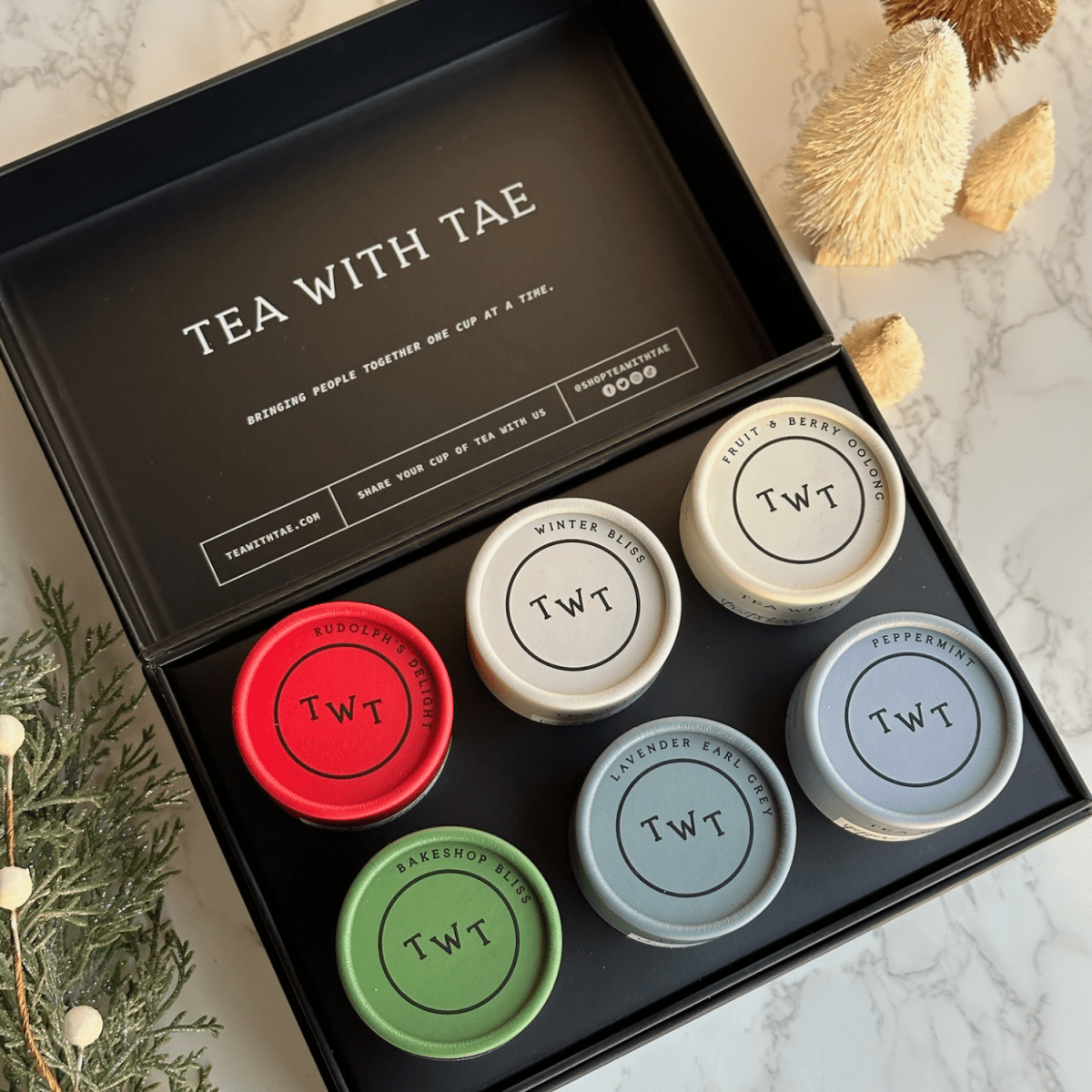 Holiday Tea Bento Box (Limited Edition) - Tea with Tae