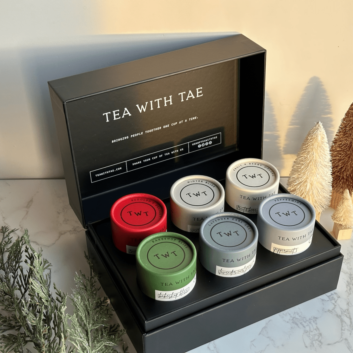 Holiday Tea Bento Box (Limited Edition) - Tea with Tae