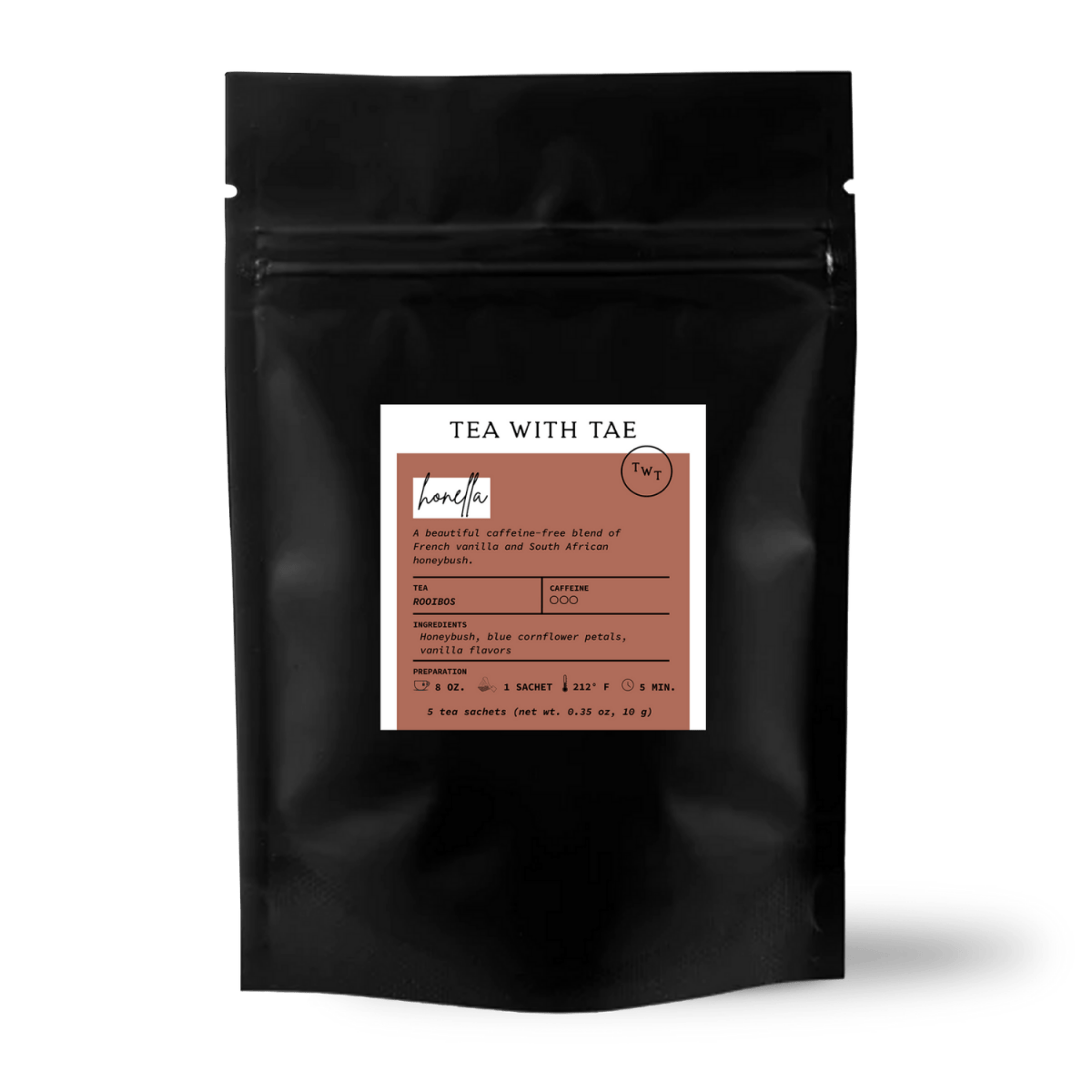 Honella 5ct. Pouch - Tea with Tae