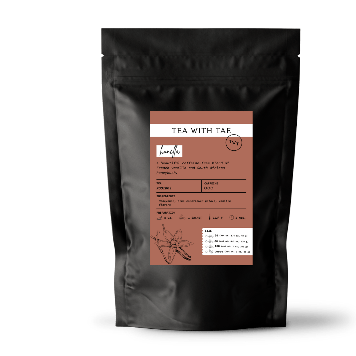 Honella Pouch - Tea with Tae