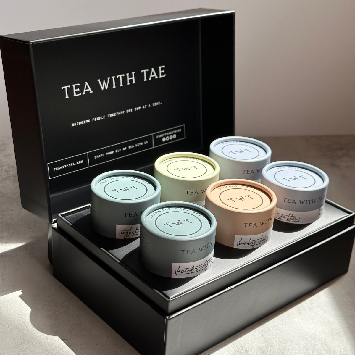 The Classics: Tea Bento Box | 6 - Pack - Tea with Tae